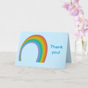 Rainbow Dankeschön Karten