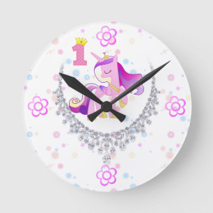 RAINBOW DASH RUNDE WANDUHR