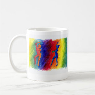 Rainbow Degas Tasse