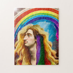 Rainbow Deity Man of All Liebe Fantasy Art