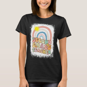 Rainbow der zweiten Klasse brach Retro zurück in d T-Shirt