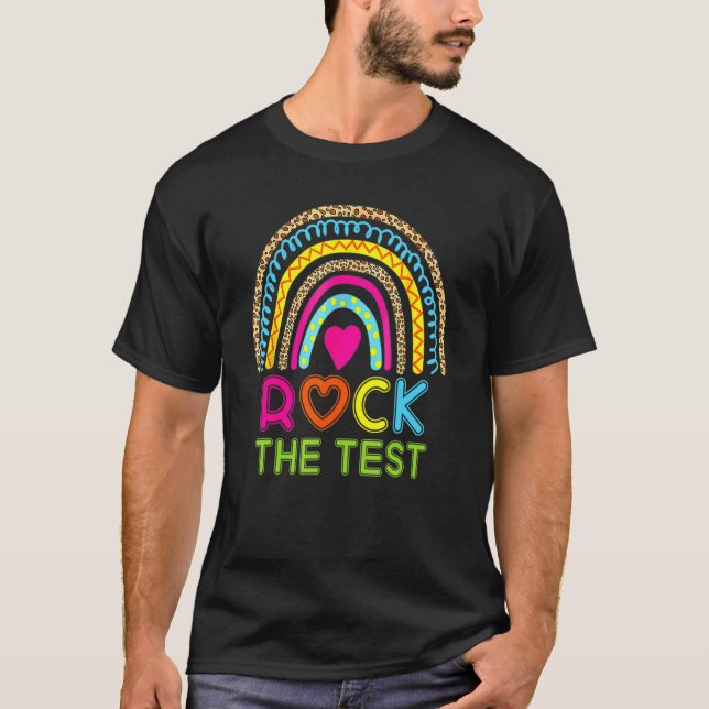 Rainbow des Testlehrers T-Shirt (Vorderseite)