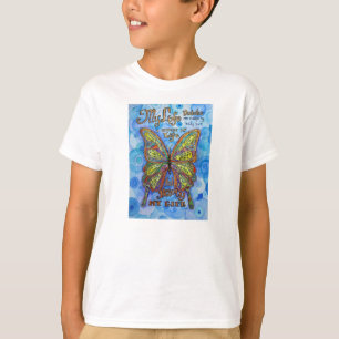 Rainbow Diabetes Mein Leben Meine Wahl Schmetterli T-Shirt