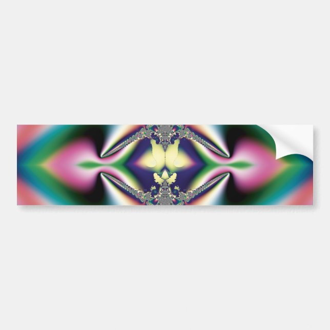 Rainbow Diamond Autoaufkleber (Vorne)