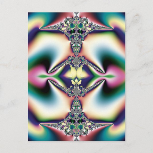 Rainbow Diamond Postkarte (Vorderseite)