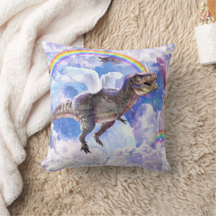 Rainbow-Dinosaurier-Einhorndinocorn Kissen