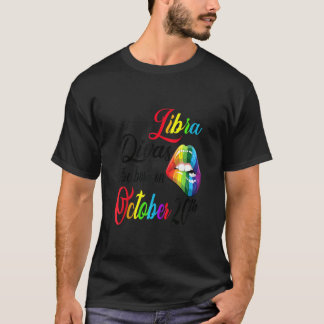 Rainbow Divas sind am 20. Oktober Geboren T-Shirt