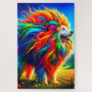 Rainbow Dog