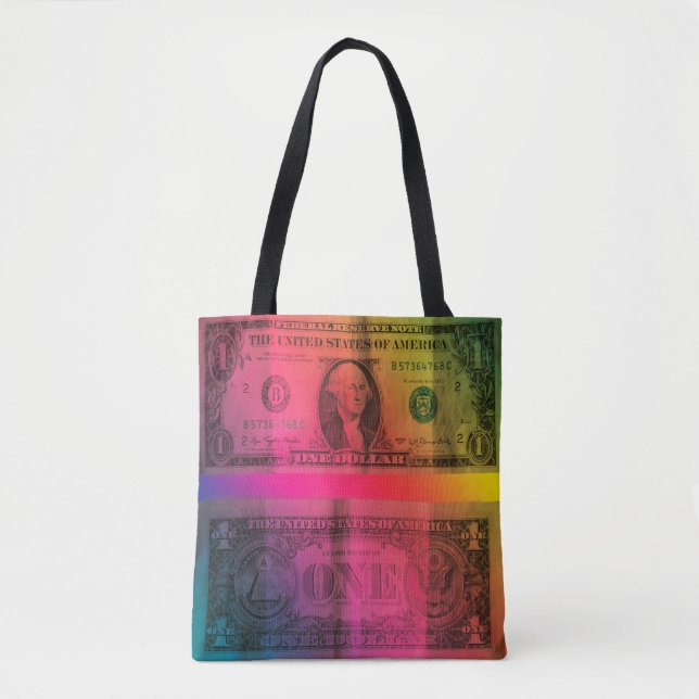 Rainbow-Dollar Tasche (Vorderseite)