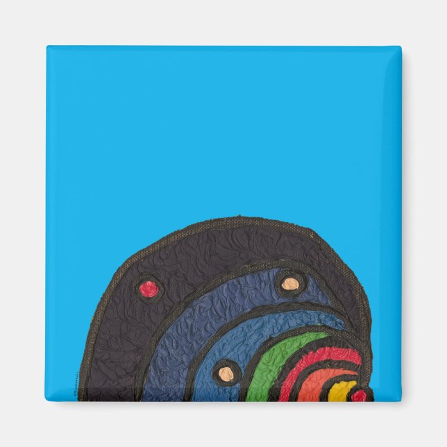 Rainbow Dome Magnet (Vorne)