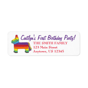 Rainbow Donkey Piñata Geburtstagsparty Fiesta Prid