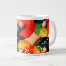Rainbow Donuts Jumbo-Tasse