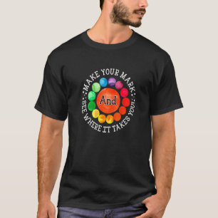 Rainbow Dot Day zeigt, wo es hingeht T-Shirt