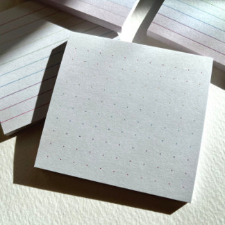 Rainbow Dot Grid Post-It Notes Post-it Klebezettel
