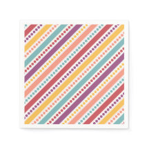 Rainbow Dots & Stripes Girl Geburtstag