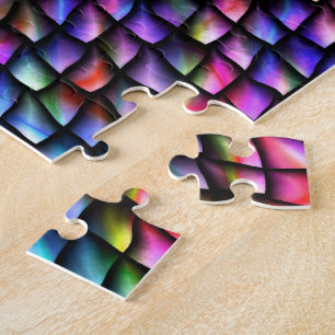 Rainbow Dragon Scales Puzzle