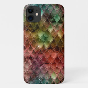 Rainbow Dragon Scales Texture Case-Mate iPhone Hülle
