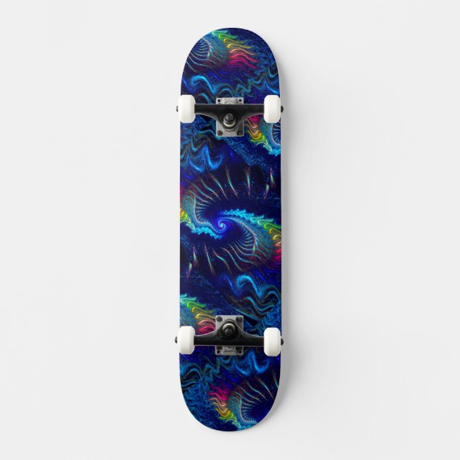 Rainbow Dragon Skateboard (Vorderseite)