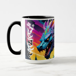 Rainbow Dragon Tasse