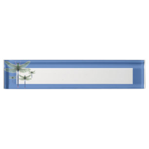 Rainbow Dragonfly Desk Namensplakette