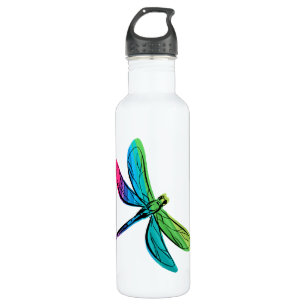 Rainbow Dragonfly Trinkflasche