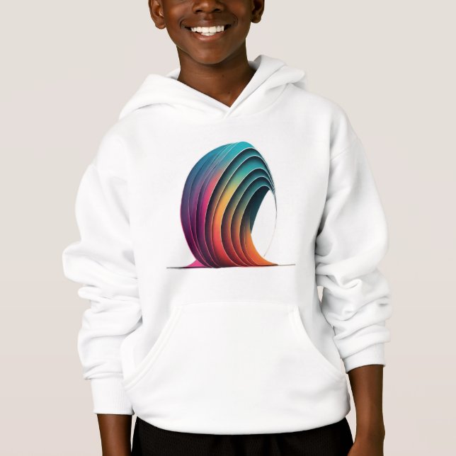 Rainbow Dreams Pullover pour enfants (Devant)