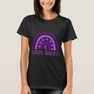 Rainbow Drug Adrug Erholung Lila Ribbon 1 T-Shirt