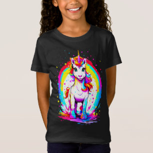 Rainbow-Einhorn T-Shirt
