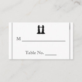 Rainbow Elegance Brides Wedding Platzkarten