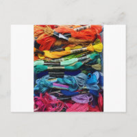 Rainbow Embroidery Floss | Threads | Nähen