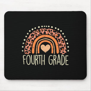 Rainbow Erster Schullehrertag Mädchen Mousepad