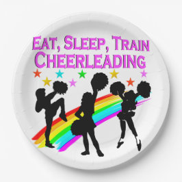 RAINBOW ESSEN SLEEP CHEERLEADING DESIGN PAPPTELLER