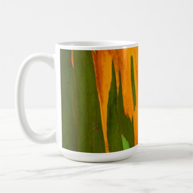 Rainbow Eucalyptus bellen, Hawaii Kaffeetasse (Links)