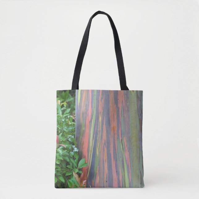 Rainbow Eucalyptus Tree Tasche (Vorderseite)