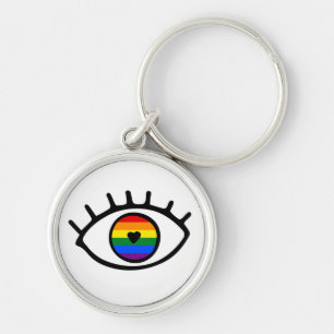 Rainbow Eye Schlüsselanhänger