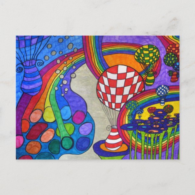 Rainbow Factory Postcard Postkarte (Vorderseite)