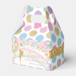 Rainbow Fairy Birthday Party Baby Shower Danke Geschenkschachtel