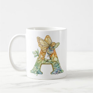 Rainbow Fairy Initial "A" Kaffeetasse