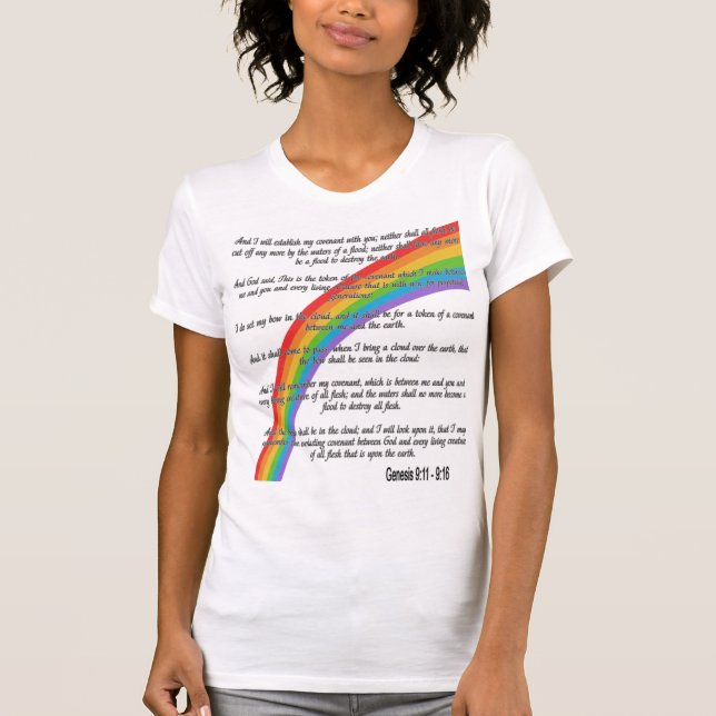 Rainbow Faith T-Shirt (Vorderseite)