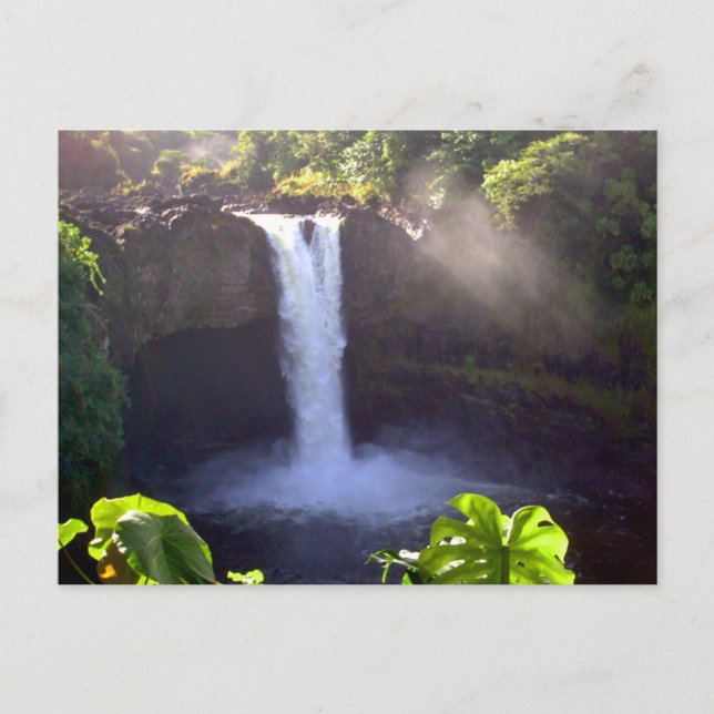 Rainbow Falls Postcard Postkarte (Vorderseite)