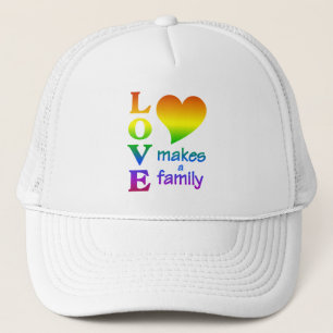 Rainbow Family hat - Farbe wählen Truckerkappe