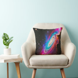 Rainbow Fantasy Black Hole Galaxy Kissen