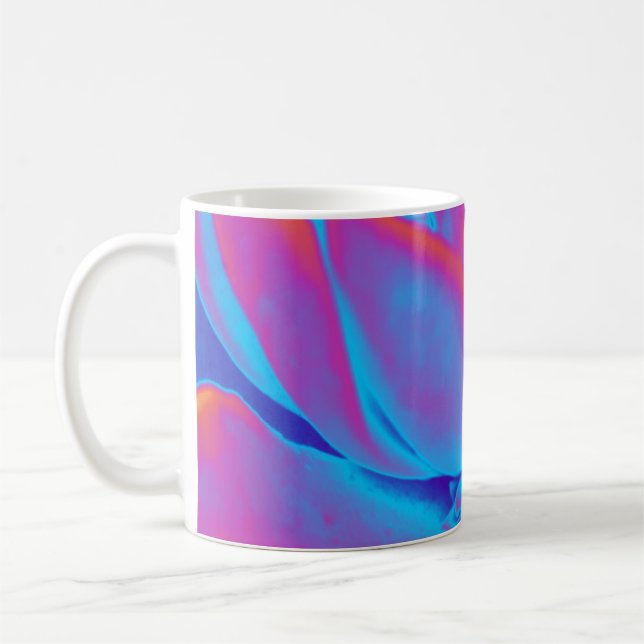 Rainbow-Farbe Sukkuläre Pflanze Kaffeetasse (Links)