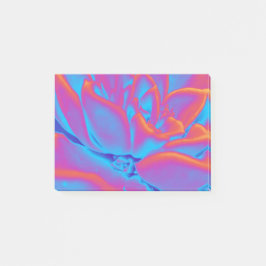 Rainbow-Farbe Sukkuläre Pflanze Post-it Klebezettel