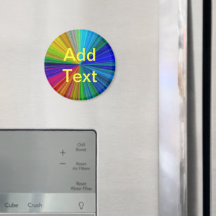 Rainbow-Farben hinzufügen Magnet