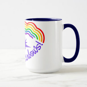 Rainbow Farts tasse - choisir style et couleur