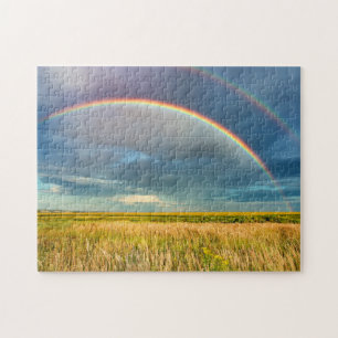 Rainbow Field USA Landschaft Komplex Jigsaw Puzzle