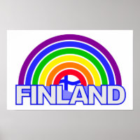 Rainbow Finland-Poster