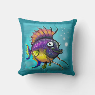 Rainbow Fish Pillow Kissen