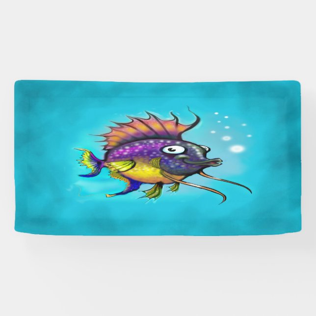 Rainbow Fish Poster Banner (Horizontal)